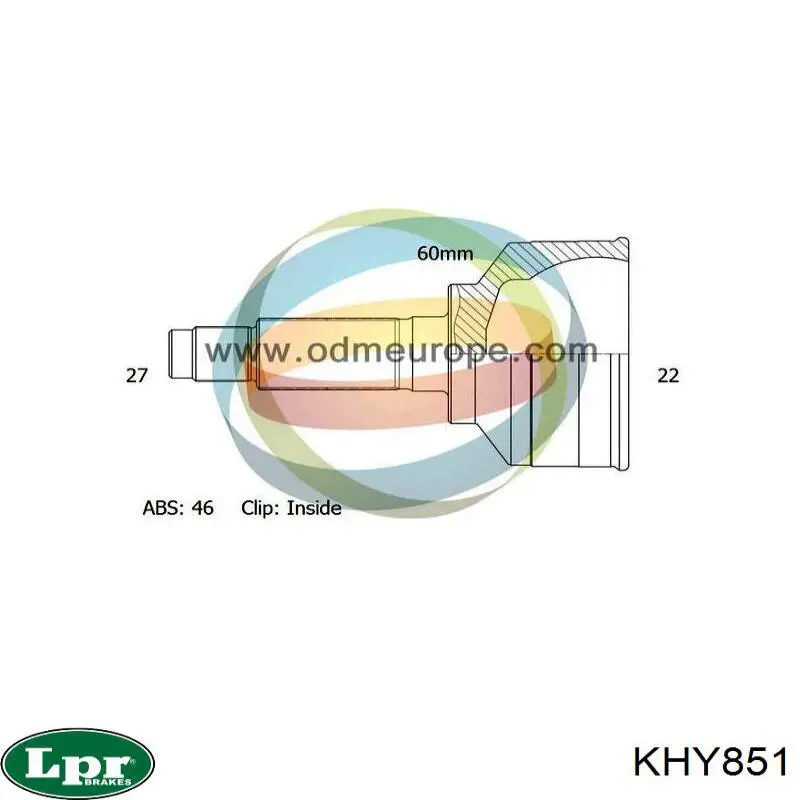 KHY851 LPR Граната зовнішня