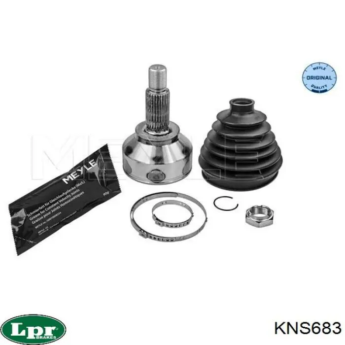ШРУС зовнішній передній KNS683 LPR
