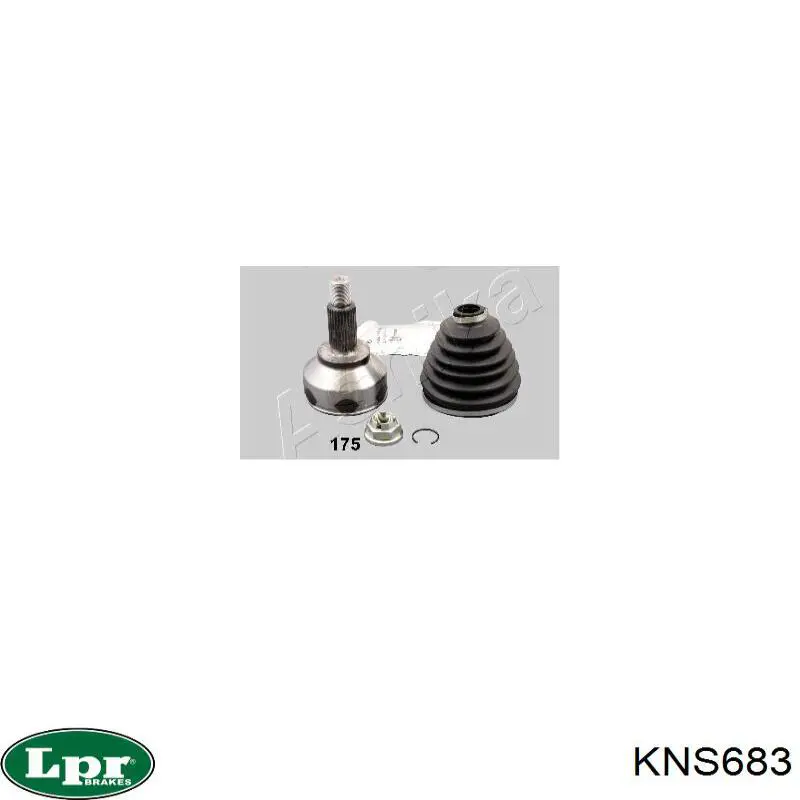 Купити KNS683 LPR Шарнір приводу зовнішній
