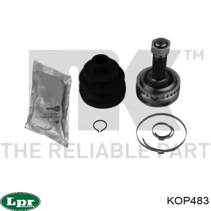 Граната колісна LPR KOP483 ціна, від 28.50 USD
