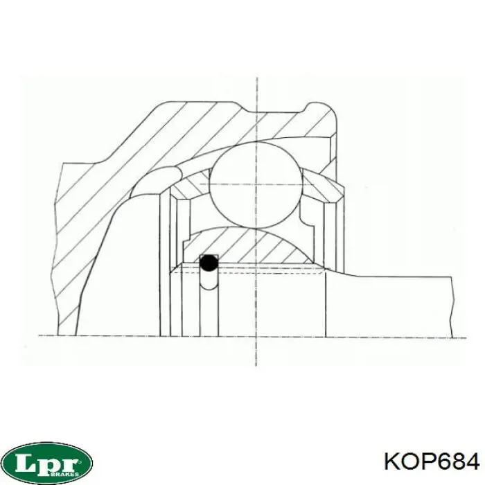 Граната колісна LPR KOP684 ціна, від 29.53 USD
