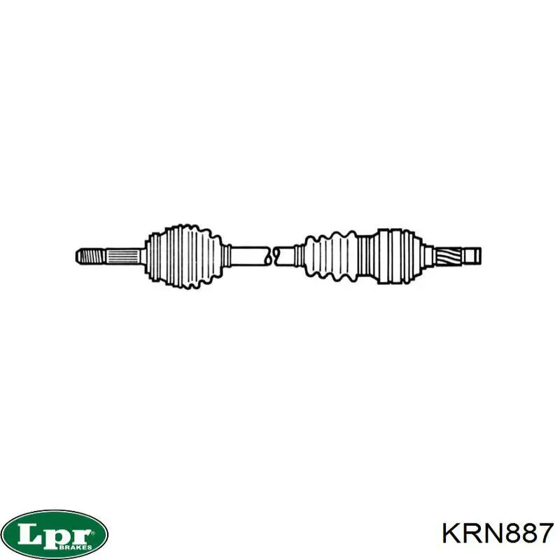 KRN887 LPR Граната зовнішня