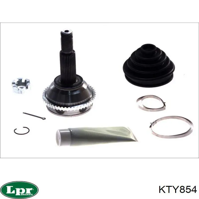 ШРУС зовнішній передній KTY854 LPR