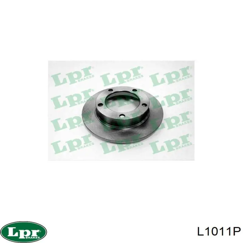 L1011P LPR диск гальмівний передній
