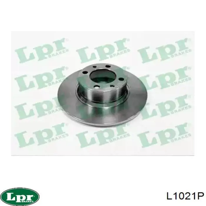 Диск переднього гальма LPR L1021P ціна, від 20.25 USD