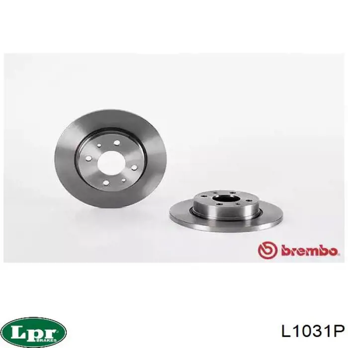 L1031P LPR Гальмо дискове переднє