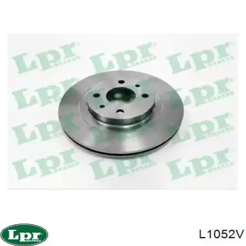 Диск гальмівний передній LPR L1052V