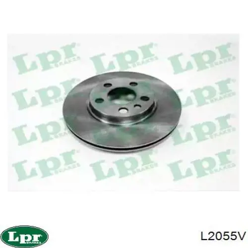 L2055V LPR Гальмо дискове переднє