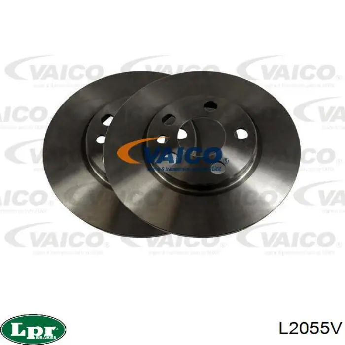 Диск переднього гальма LPR L2055V ціна, від 25.37 USD