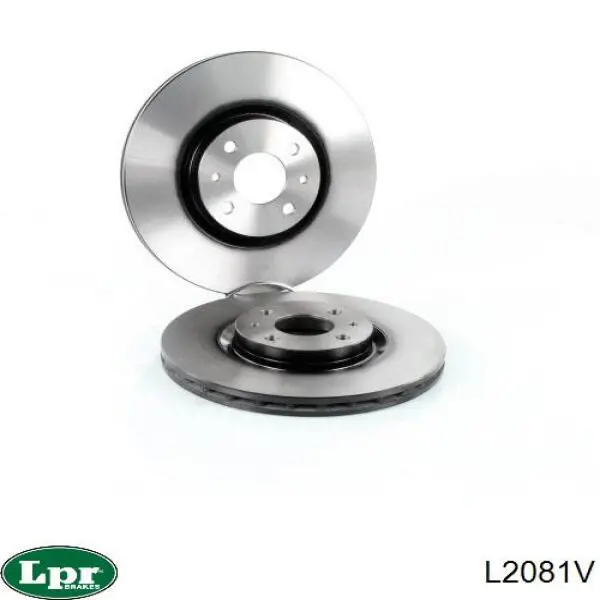 Диск гальмівний передній LPR L2081V