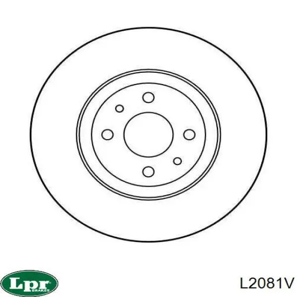 Купити L2081V LPR Ротор гальмівний
