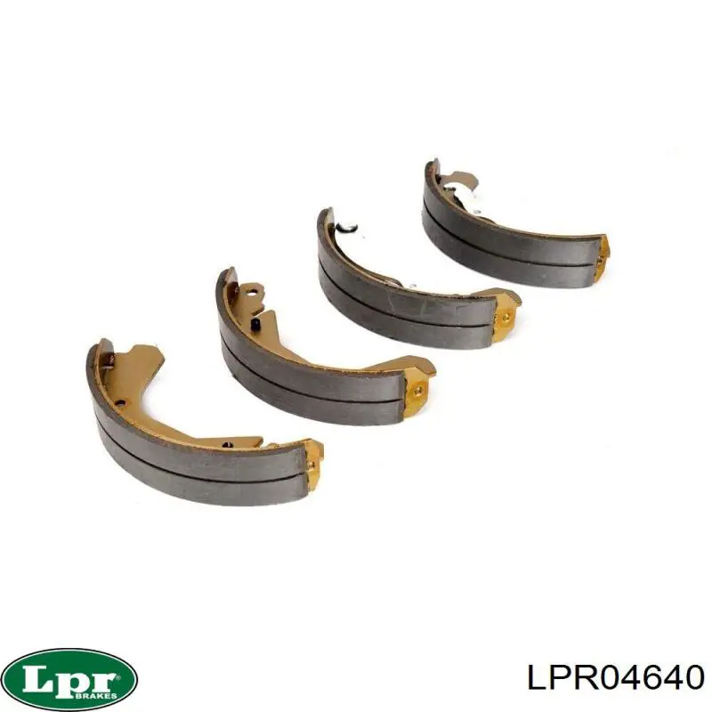 Колодки гальмові задні, барабанні LPR LPR04640 ціна, від 18.48 USD