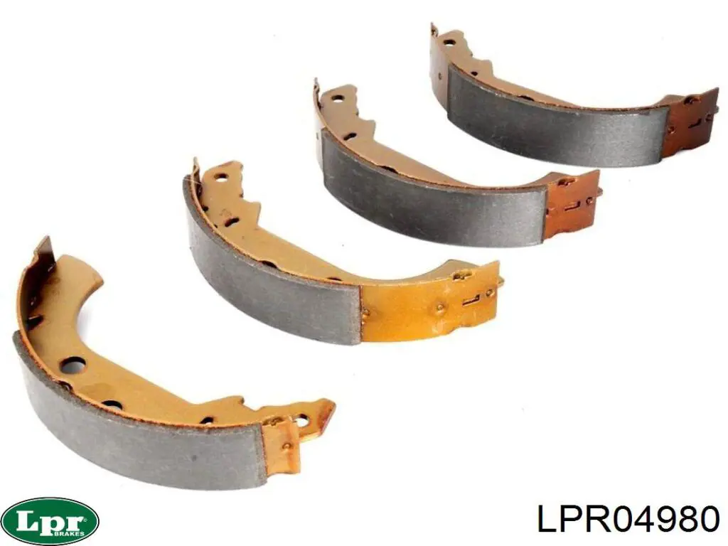 Купити LPR04980 LPR Колодки гальмові задні, барабанні