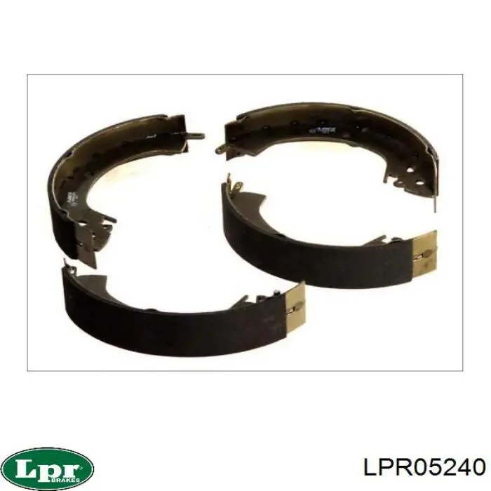 Колодки гальмові задні, барабанні LPR05240 LPR