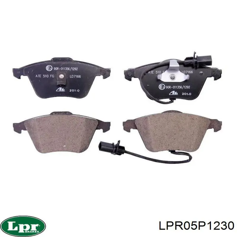 Купити LPR05P1230 LPR Колодки гальмівні передні, дискові