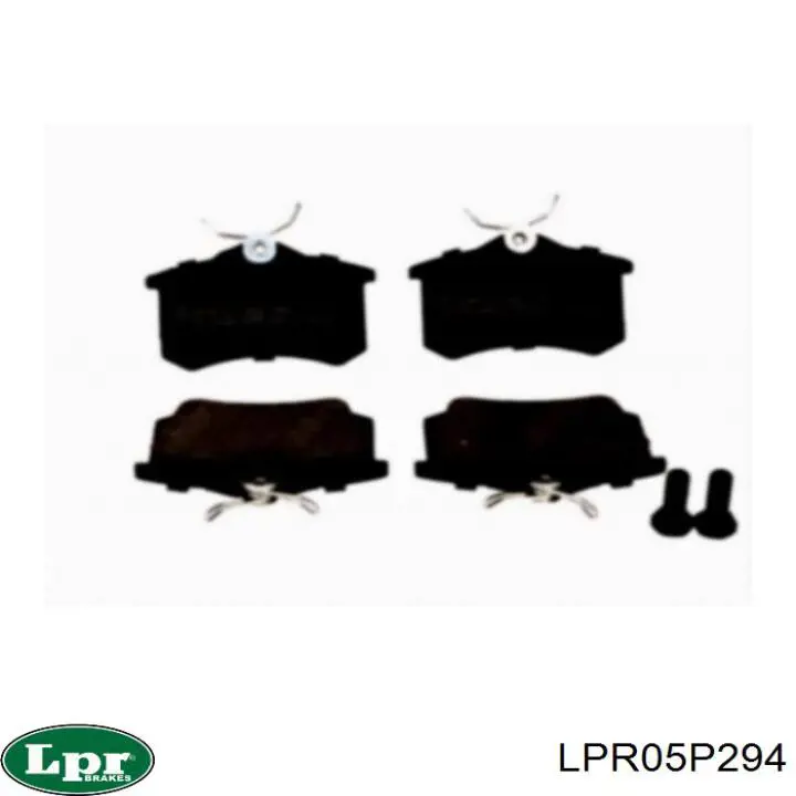 Задні гальмівні колодки LPR05P294 LPR