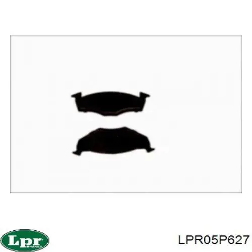 Передні тормозні колодки LPR05P627 LPR