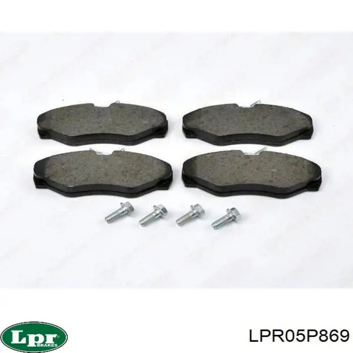 Гальмівні колодки LPR LPR05P869 ціна, від 22.78 USD