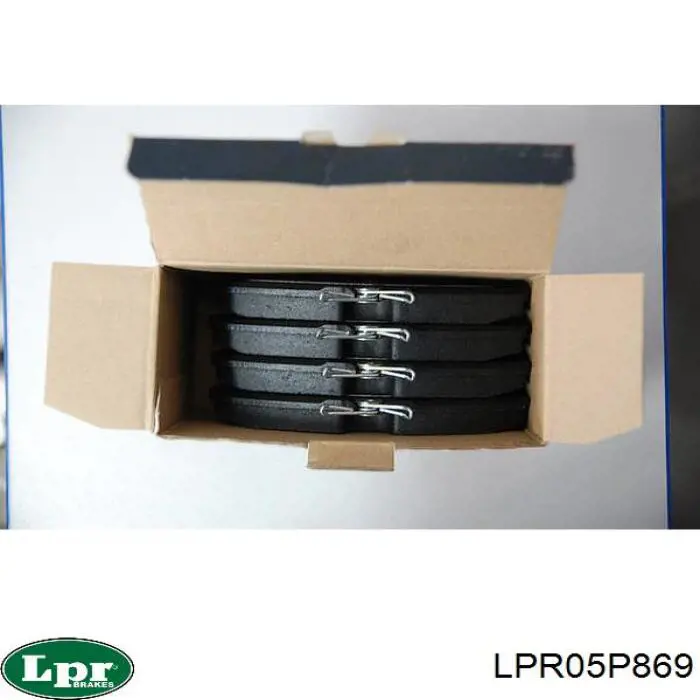 Тормозні колодки LPR LPR05P869
