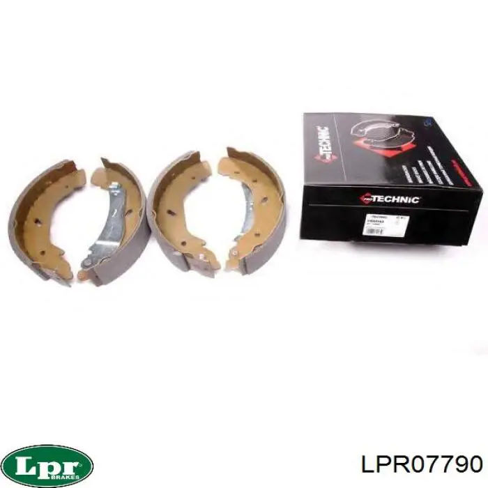 Колодки гальмові задні, барабанні LPR LPR07790 ціна, від 29.47 USD