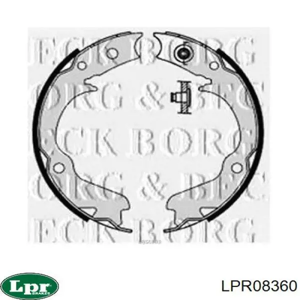 LPR08360 LPR Гальмівні колодки ручника