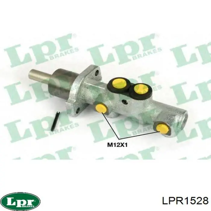 LPR1528 LPR Циліндр гальмівний, головний