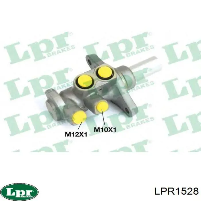 Циліндр головний гальма (Гідротормоз) LPR LPR1528 ціна, від 38.45 USD