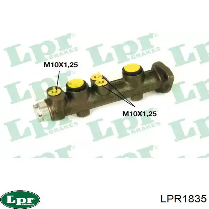 Циліндр головний гальма (Гідротормоз) LPR LPR1835 ціна, від 31.83 USD