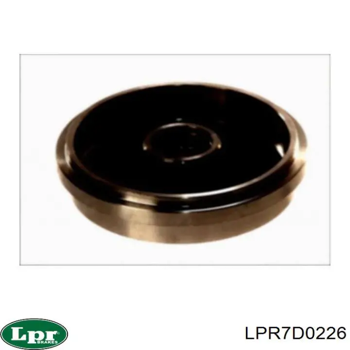 LPR7D0226 LPR барабан гальмівний задній
