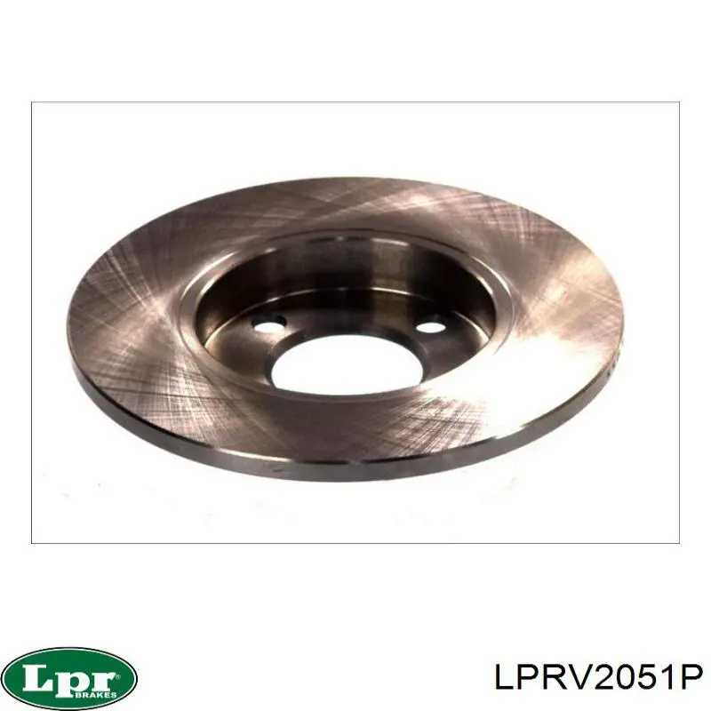 LPRV2051P LPR диск гальмівний передній