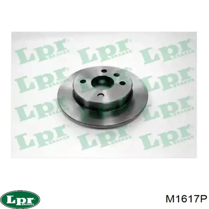 Гальмівні диски M1617P LPR
