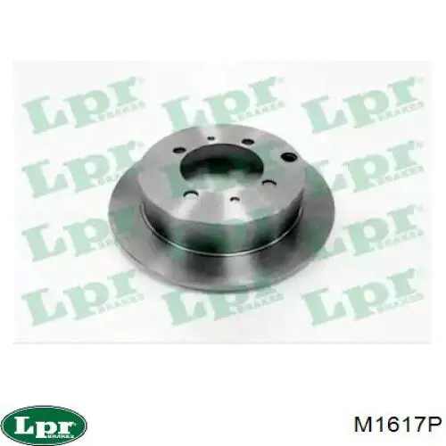 Задні дискові гальма LPR M1617P ціна, від 22.76 USD