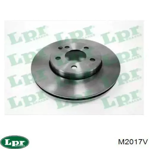M2017V LPR диск гальмівний передній