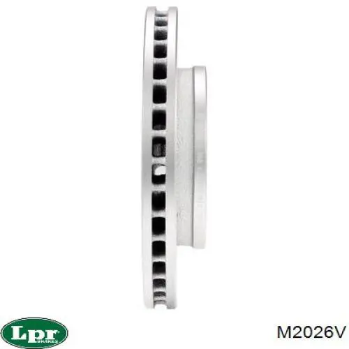Диск гальмівний передній LPR M2026V