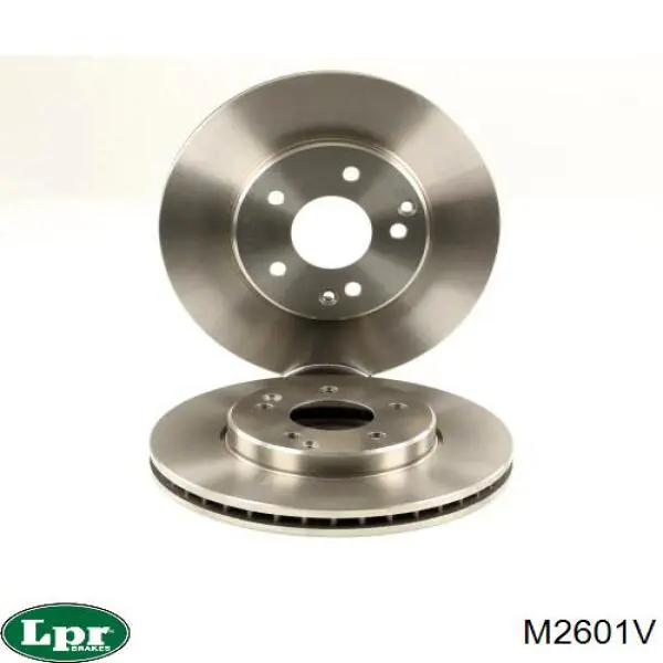 Диск переднього гальма LPR M2601V ціна, від 31.19 USD