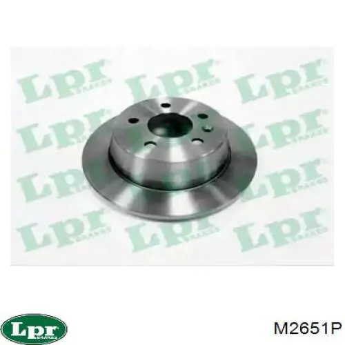 Купити M2651P LPR Диск заднього гальма