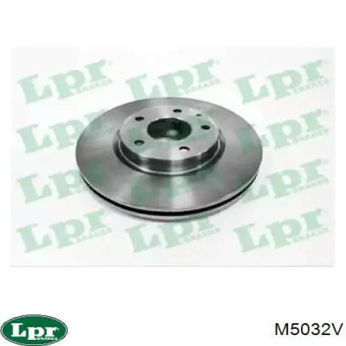 Диск переднього гальма LPR M5032V ціна, від 58.99 USD