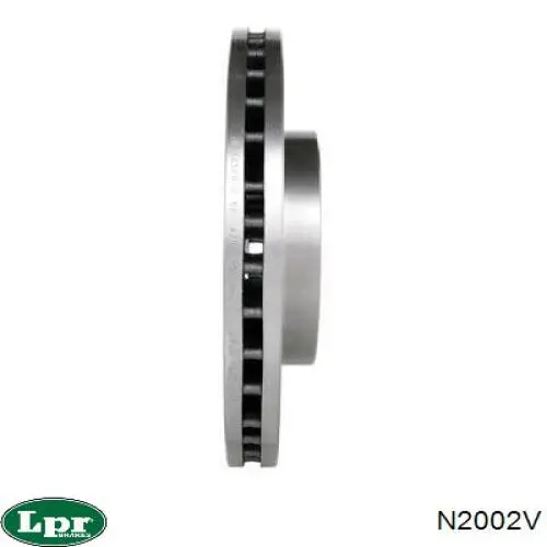 Диск переднього гальма LPR N2002V ціна, від 40.48 USD