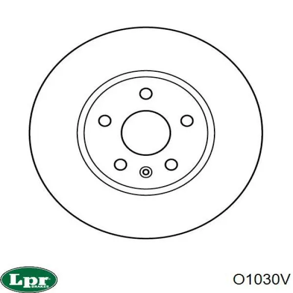 O1030V LPR Гальмо дискове переднє