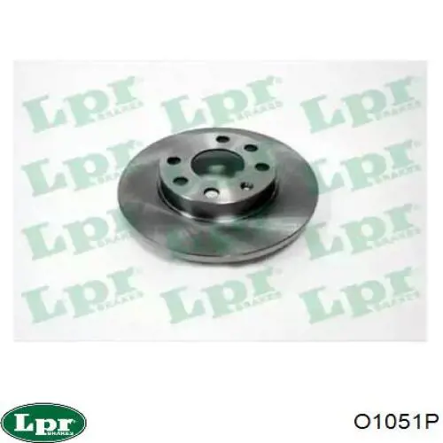 Диск гальмівний передній LPR O1051P