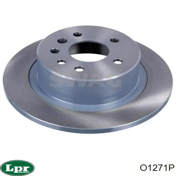 O1271P LPR диск гальмівний задній
