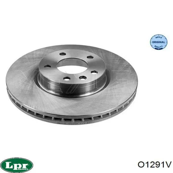 Диск переднього гальма LPR O1291V ціна, від 45.28 USD