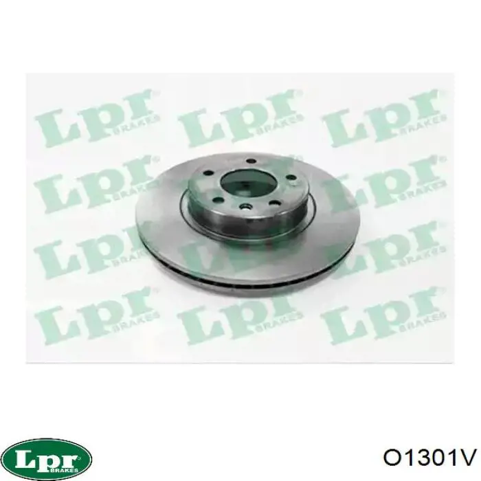 Диск переднього гальма LPR O1301V ціна, від 33.47 USD