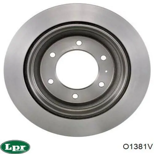 Гальмівні диски O1381V LPR