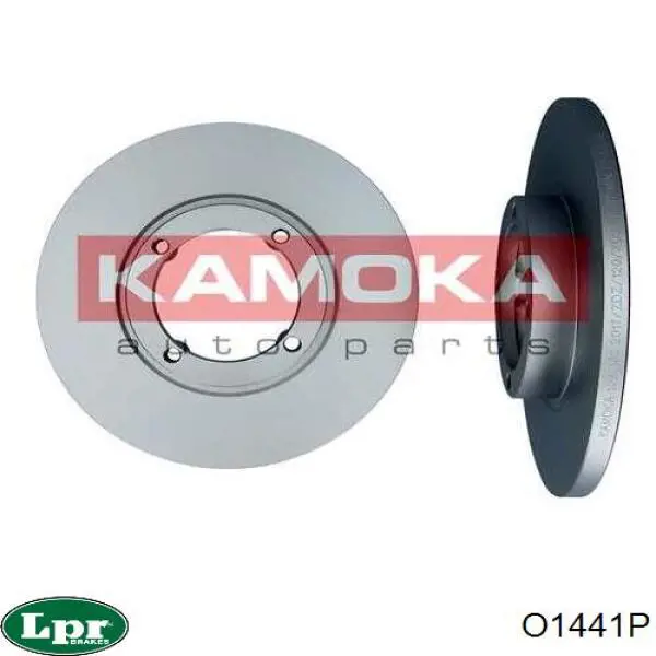 Диск гальмівний передній LPR O1441P
