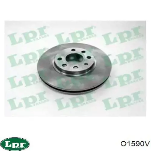 Гальмівні диски передні O1590V LPR