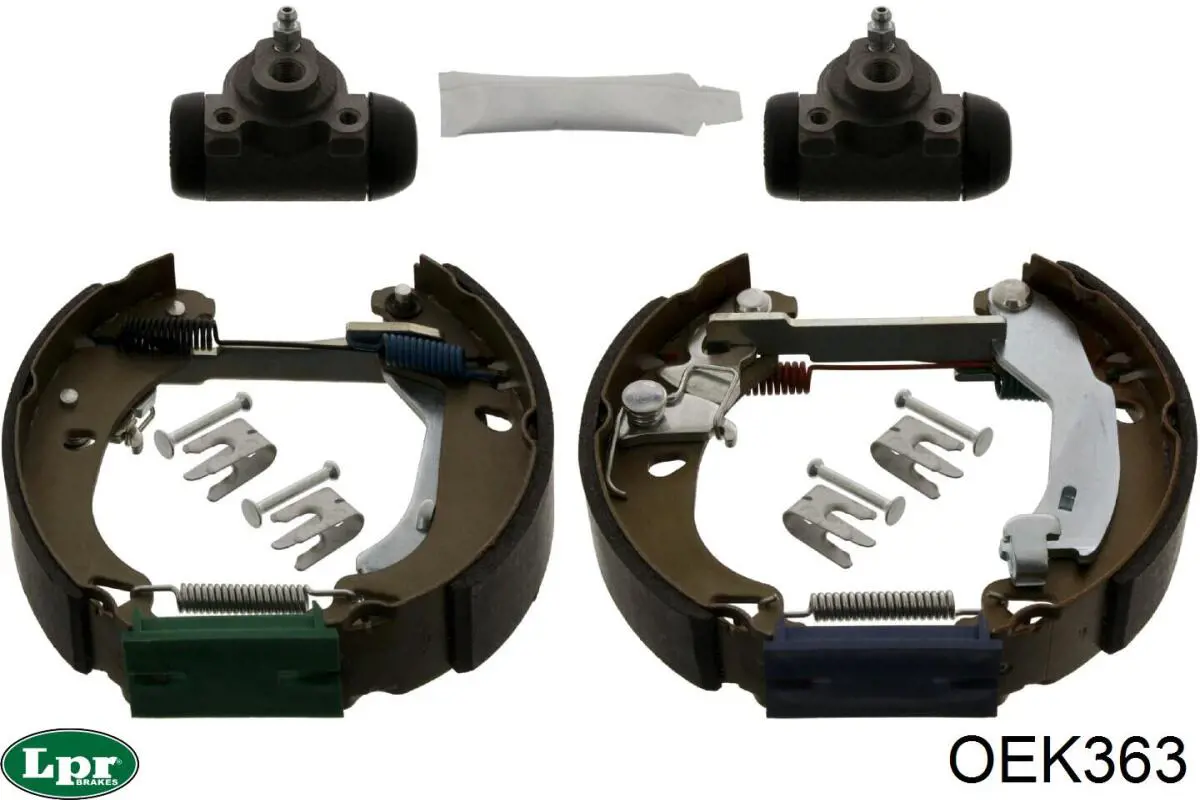 Купити K23028 Brembo Колодки гальмівні задні барабанні, в зборі з циліндруми, комплект