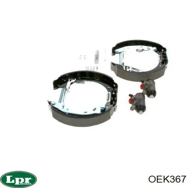 Колодки гальмові задні, барабанні LPR OEK367 ціна, від 59.67 USD