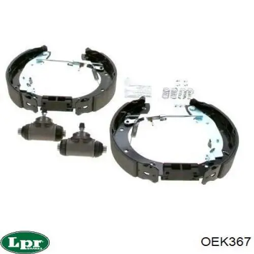 Купити OEK367 LPR Колодки гальмові задні, барабанні