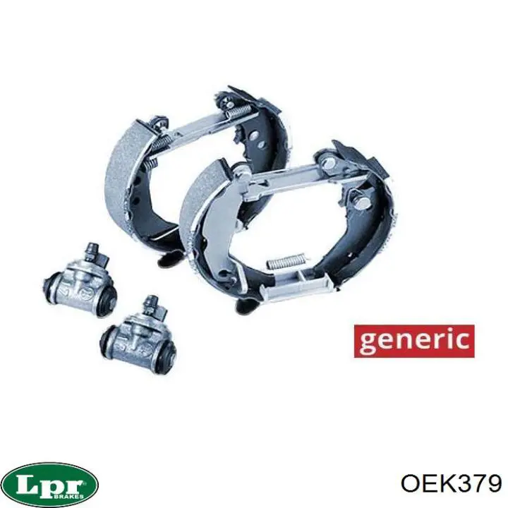 OEK379 LPR Гальма в зборі